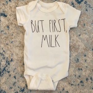 Rae Dunn Baby Onesie